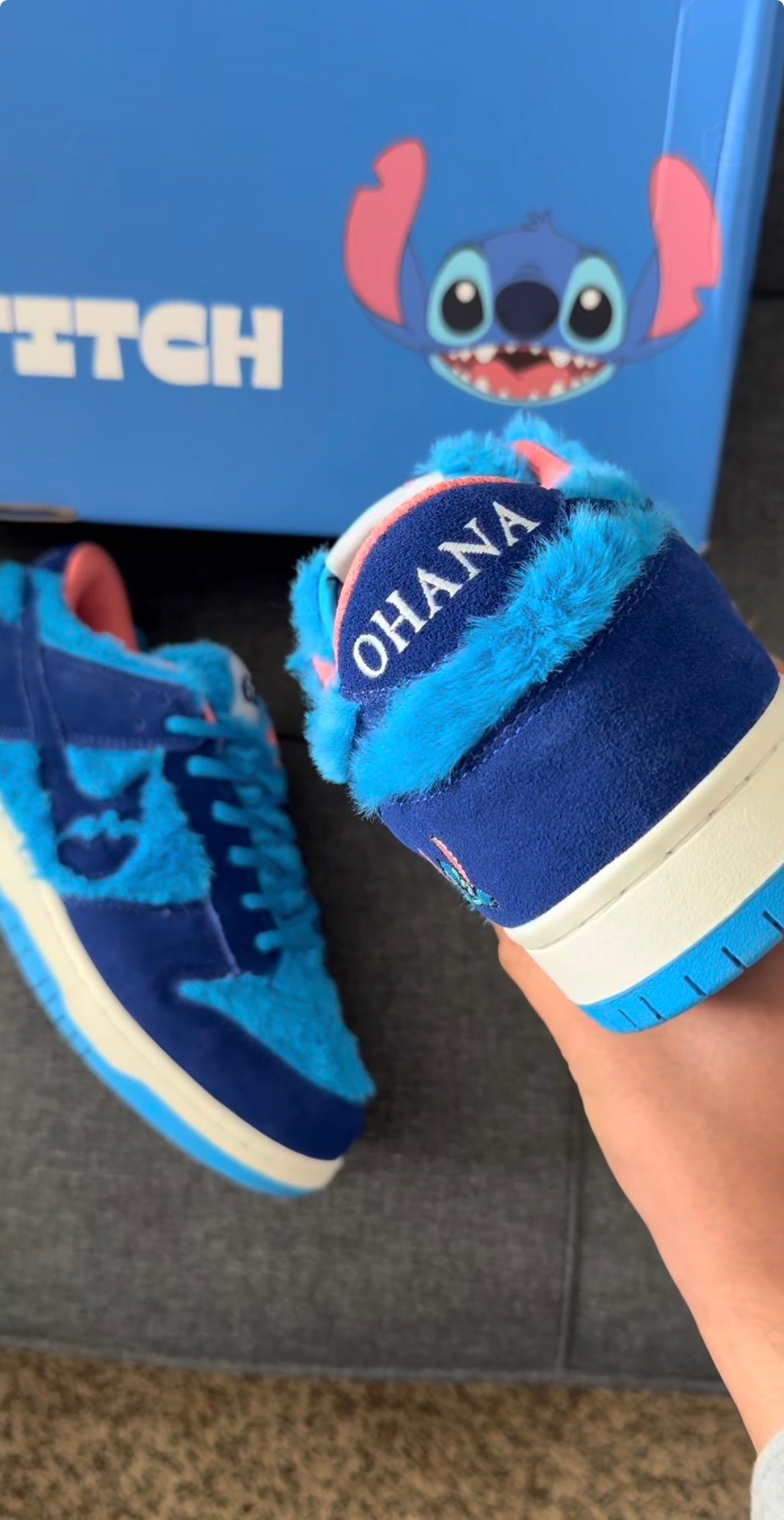 stitch ohana shoes💙